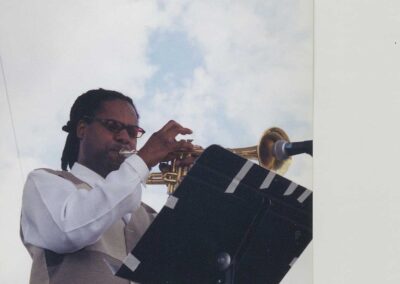 Russell Gunn on Trumpet