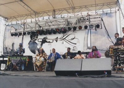Sunshine with African drummers inaugurates Miles Davis Festival